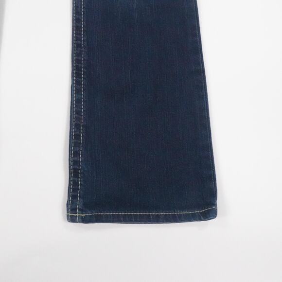 Cruel Jeans Womens 5L Blue Low Rise Bootcut Boho Western Thick‎ Stitch Tabitha - Picture 12 of 16